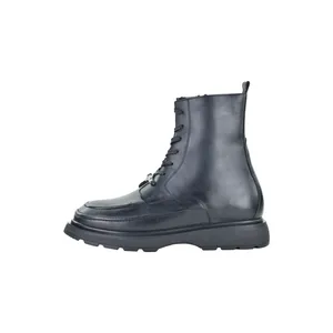 نیم بوت زنانه کرمانی مدل چرم طبیعی دستدوز کد 657 رنگ مشکی