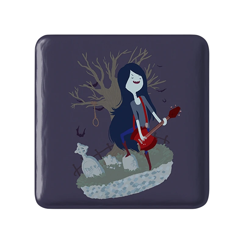 مگنت خندالو طرح مارسلین وقت ماجراجویی Adventure Time  مدل مربعی کد 20820