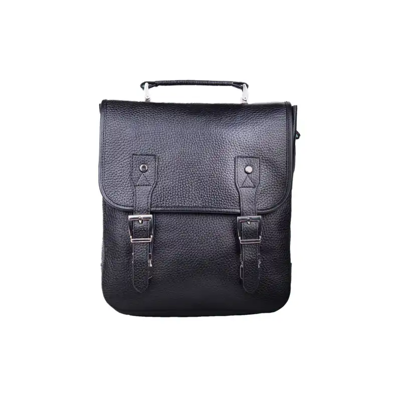 کیف دوشی مردانه طرح چرم طبیعی مدل F869