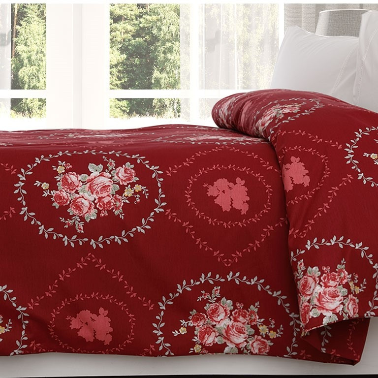 روکش لحاف انگلیش هوم مدل Majestic Rose یک نفره سایز 160x220 سانتی متر