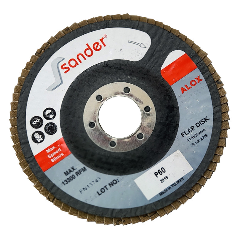 سنباده فلاپ دیسک ساندر مدل AT - 6006 مجموعه دو عددی