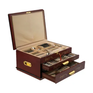 سرویس قاشق و چنگال 123 پارچه سولایتر مدل GO-314