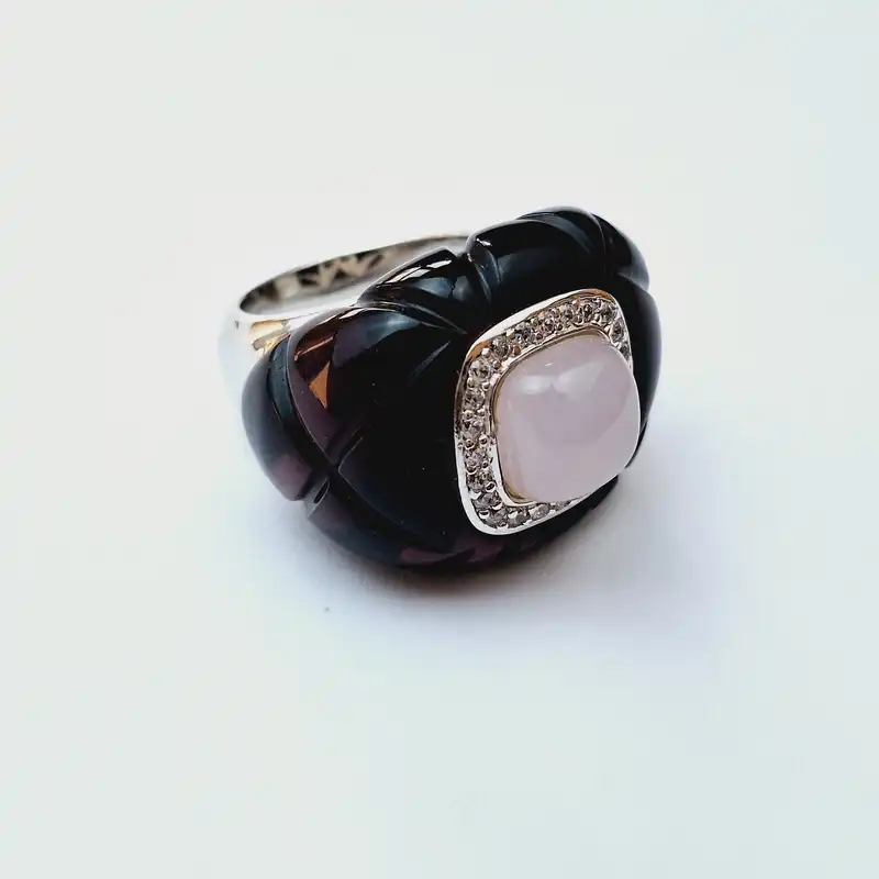 انگشتر نقره زنانه مدل PiArte R102-45