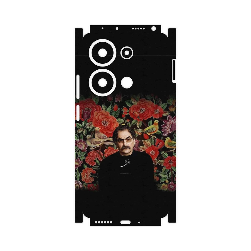 برچسب پوششی ماهوت مدل Shahram Nazeri-FullSkin مناسب برای گوشی موبایل شیائومی Redmi Note 13 Pro 4G