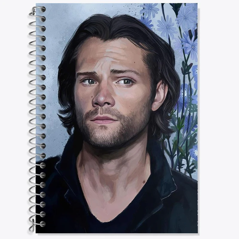 دفتر لغت 50 برگ خندالو مدل سم وینچستر سریال سوپرنچرال Supernatural کد 24538