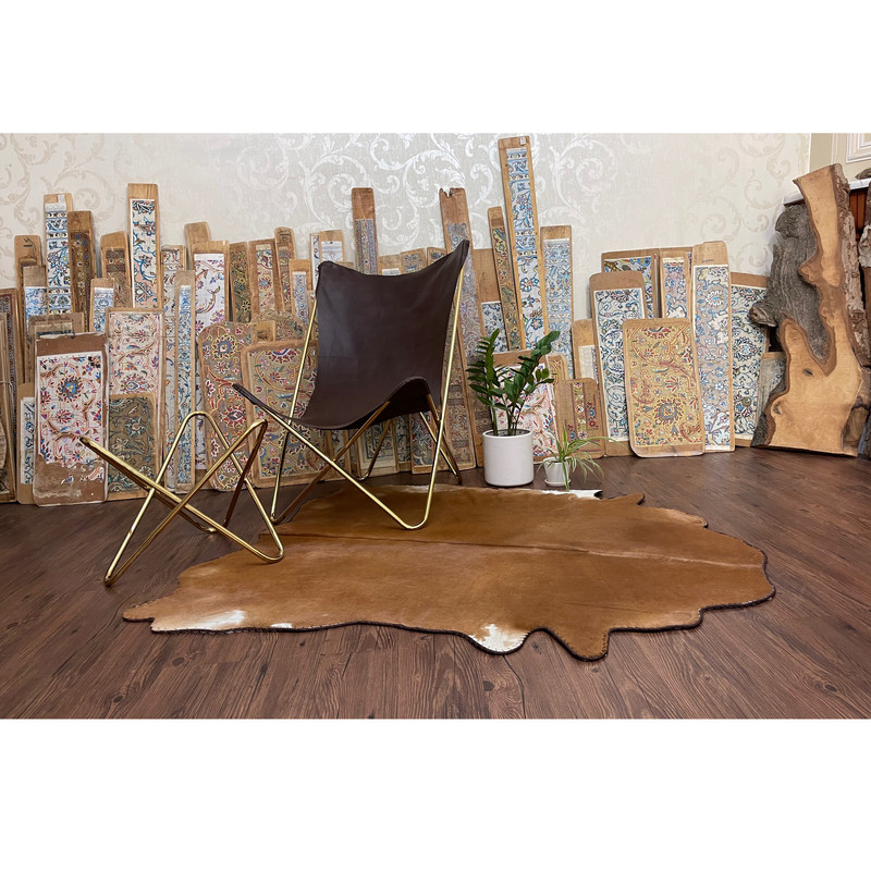 فرش پوست انار لدر مدل AN205-P255