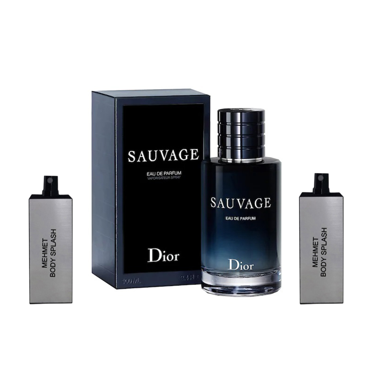 ست ادو پرفیوم مردانه مهمت مدل Dior Sauvage حجم 100میلی لیتر
