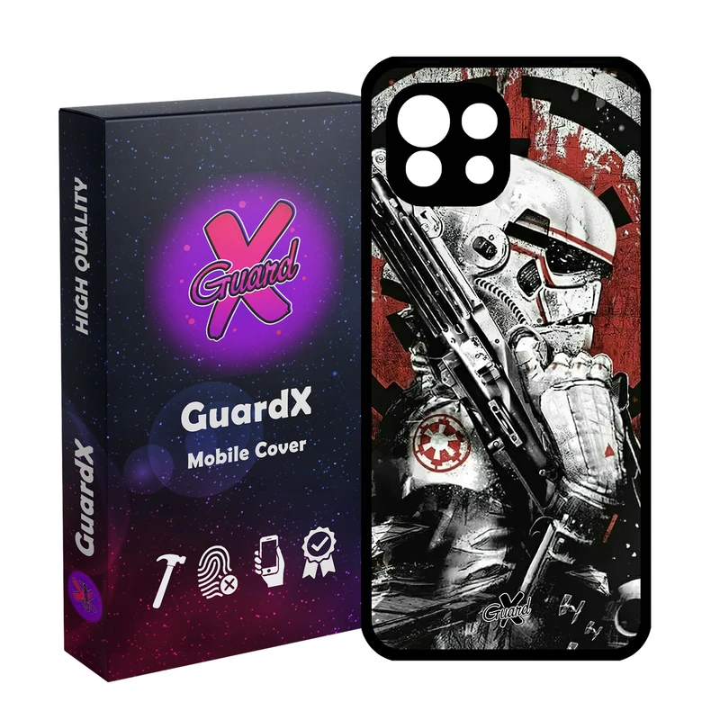 کاور گارد ایکس طرح جنگ ستارگان مدل Glass10494 مناسب برای گوشی موبایل شیائومی  MI 11 Lite