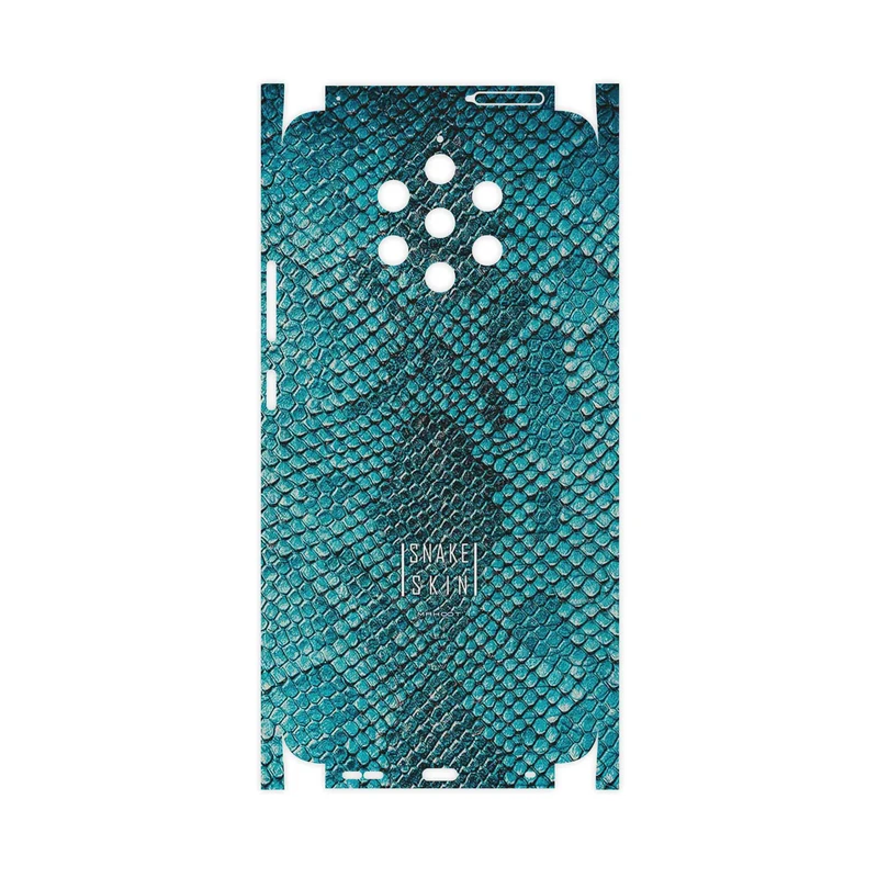 برچسب پوششی ماهوت مدل Blue Snake Skin-FullSkin مناسب برای گوشی موبایل نوکیا 9 Pureview