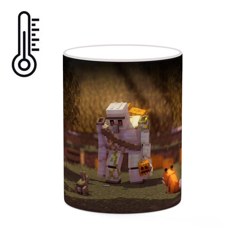 ماگ حرارتی کاکتی طرح ماینکرافت minecraft مدل mgh41602