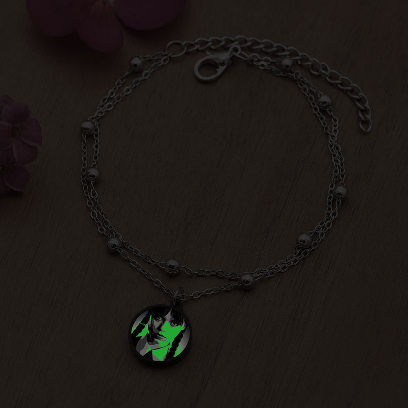 پابند زنانه ناکسیگو مدل شب تاب طرح ونزدی کد LB7453