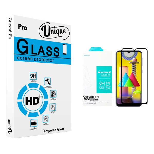 محافظ صفحه نمایش سرامیکی مات يونيک مدل +Clear مناسب برای گوشی موبایل سامسونگ Galaxy M31
