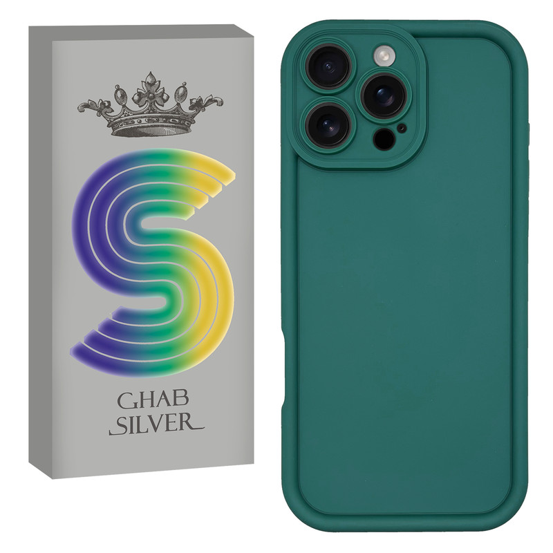 کاور قاب سیلور مدل سالیدکالر مناسب برای گوشی موبایل اپل iPhone 16 Pro Max