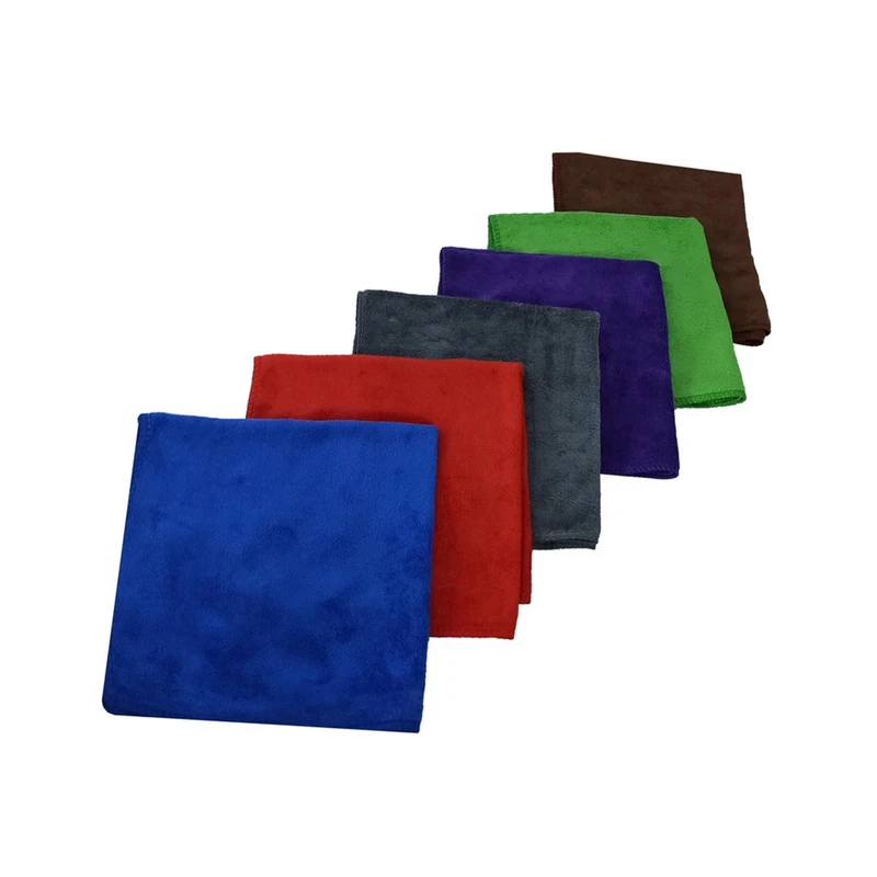 دستمال تنظیف خودرو مدل 40*40 بسته 6 عددی