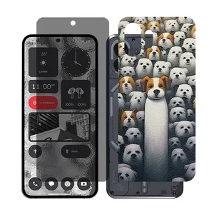 Glass Together model privacy Screen Protector Suitable for Nothing Phone 2 Mobile Phone with Back cover sticker