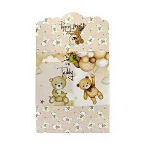 کارت دعوت مدل تدی کد TeddyCard2 مجموعه 10 عددی