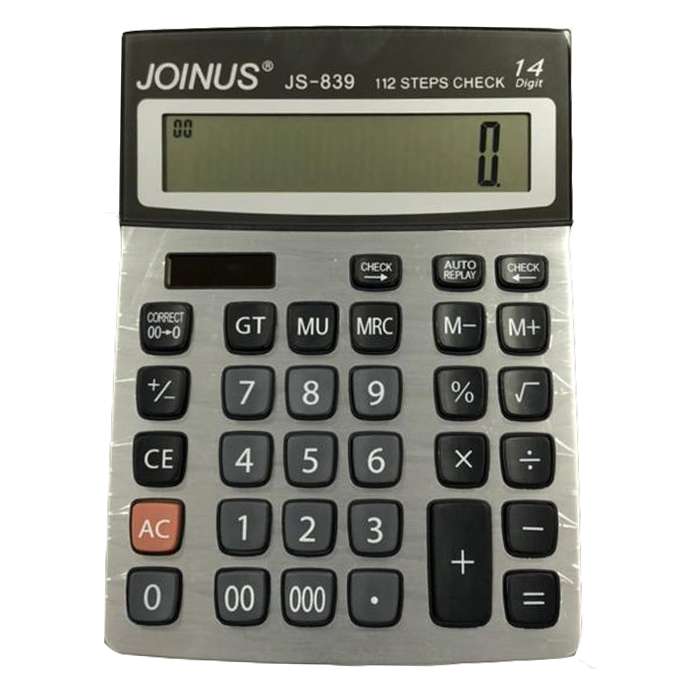 ماشین حساب جوینس مدل JS-839 ماشین حساب جوینس مدل JS-839