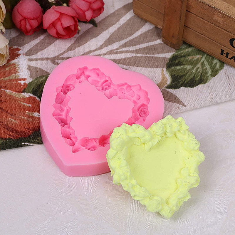سیلیکون قالب گیری به گز مدل قلب