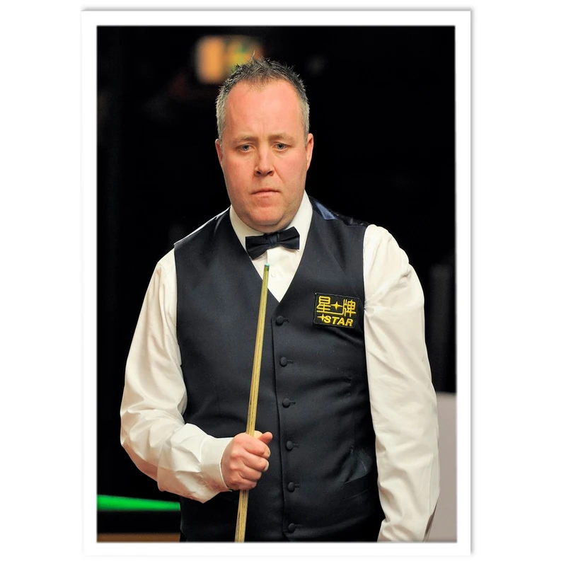 تابلو نوری بکلیت طرح بازیکن اسنوکر و بیلیارد جان هیگینز مدل W-14258