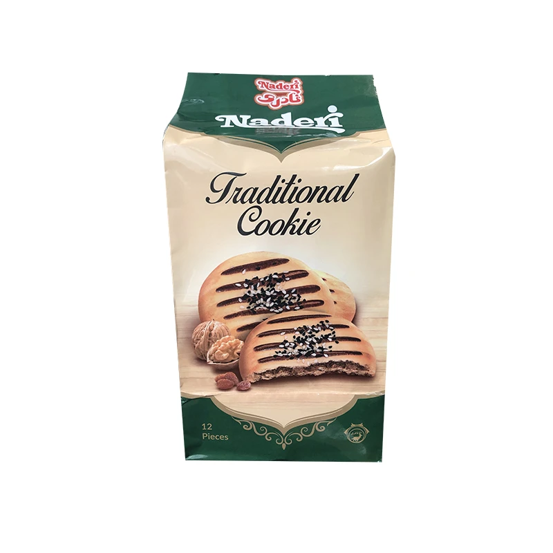 کلوچه سنتی نادری - 600 گرم بسته 12 عددی