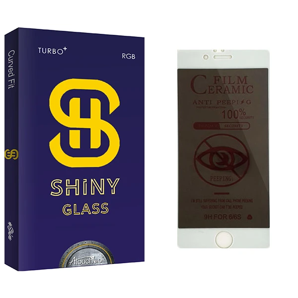 محافظ صفحه نمایش حریم شخصی آتوچبو مدل Shiny Glass مناسب برای گوشی موبایل اپل iPhone 6