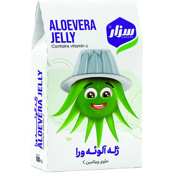 پودر ژله الوئه ورا سزار-100 گرم