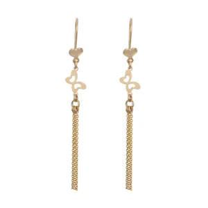 گوشواره طلا 18 عیار زنانه الن نار مدل ELN0911
