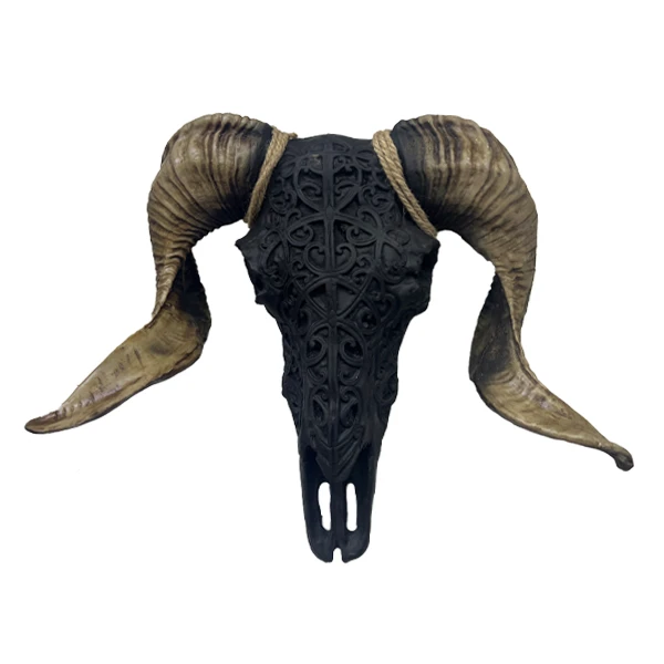 دیوارکوب طرح جمجمه گاو کد 670