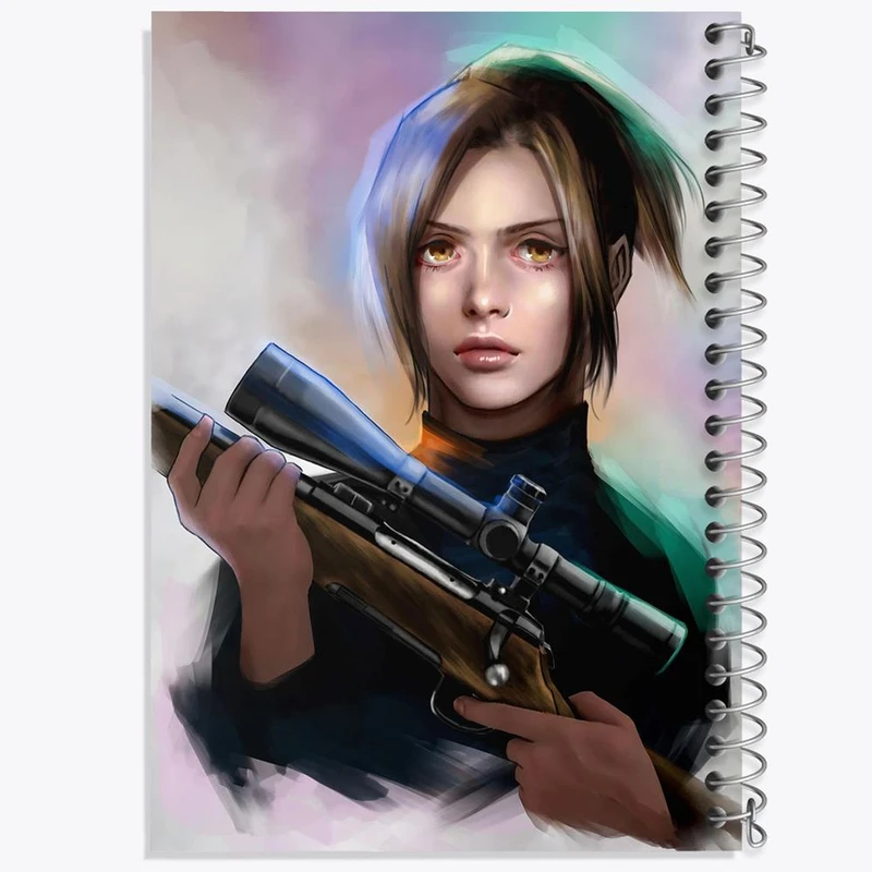 دفتر ژورنال نویسی 50 برگ خندالو مدل نقطه ای طرح ساشا انیمه اتک آن تایتان Attack on Titan کد 18596