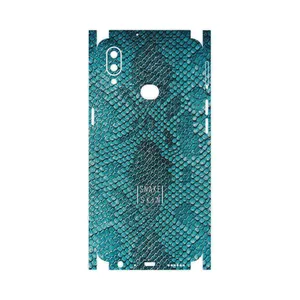MAHOOT Blue Snake Skin-FullSkin Cover Sticker for Samsung Galaxy A10s