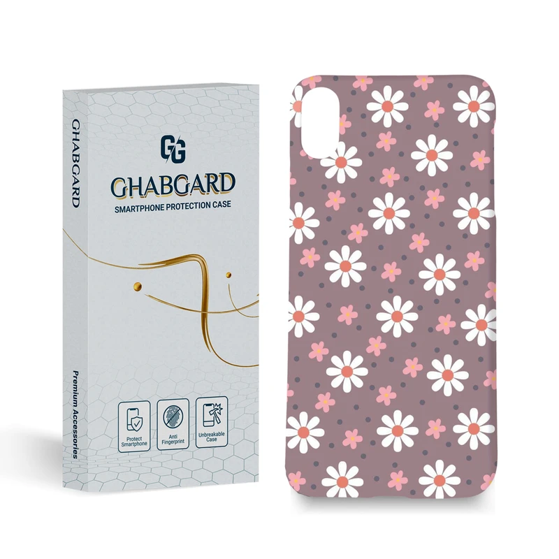 کاور قاب گارد مدل گل مناسب برای گوشی موبایل اپل  iPhone Xs Max 
