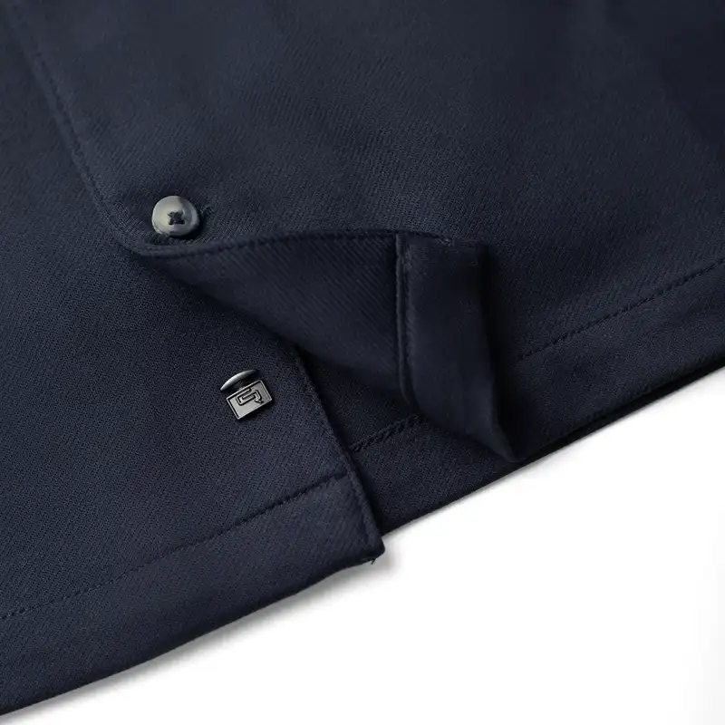 پیراهن آستین کوتاه مردانه کروم مدل دو جیب 2410162