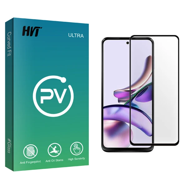 محافظ صفحه نمایش شیشه ای اچ وی تی مدل PV مناسب برای گوشی موبایل موتورولا Moto G13