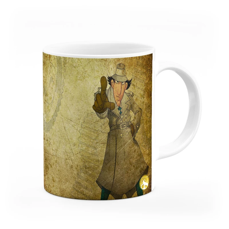 ماگ هومرو طرح انیمیشن کارآگاه گجت مدل MG4080