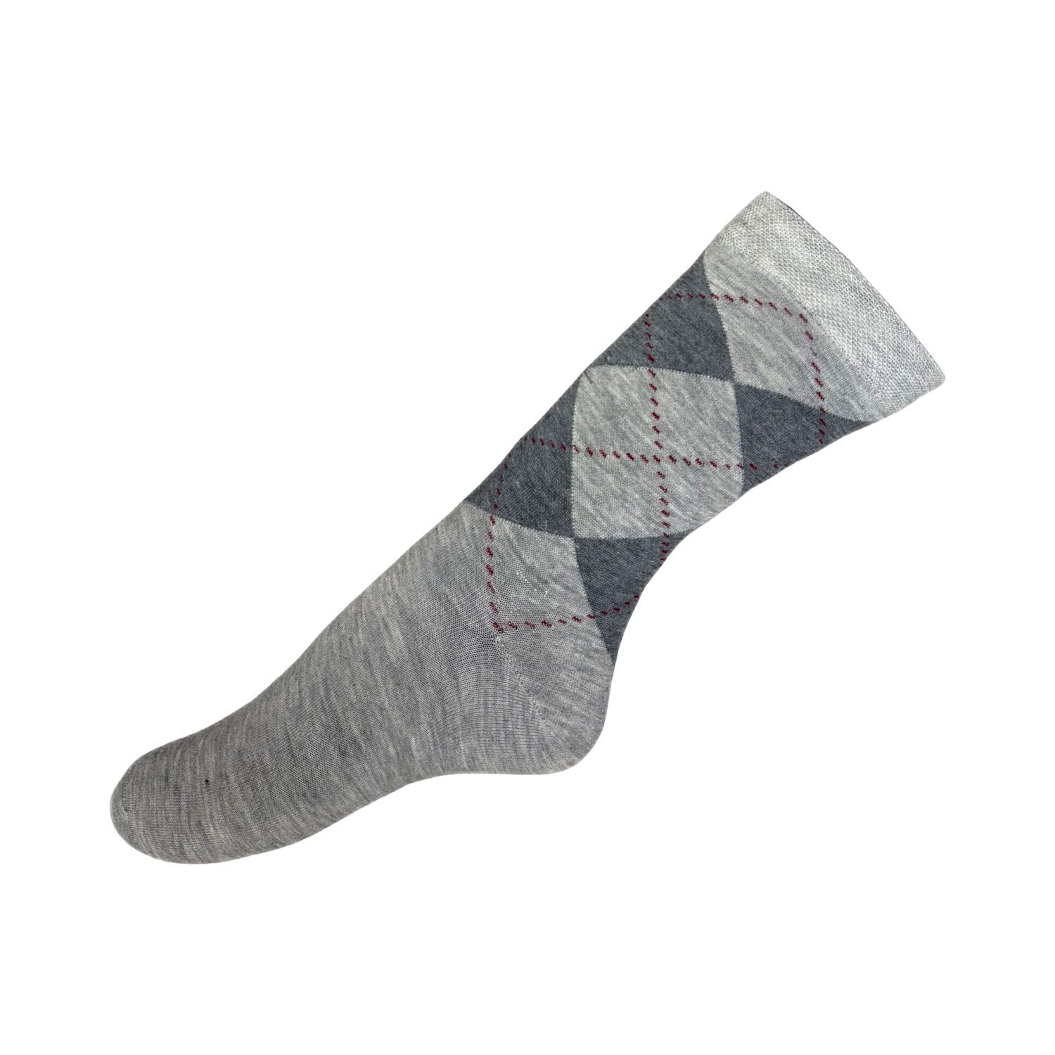 جوراب ساق بلند مردانه کانتکس مدل کلاسیک اسکاچ کد SKSBPA3-2 بسته 3 عددی -  - 2