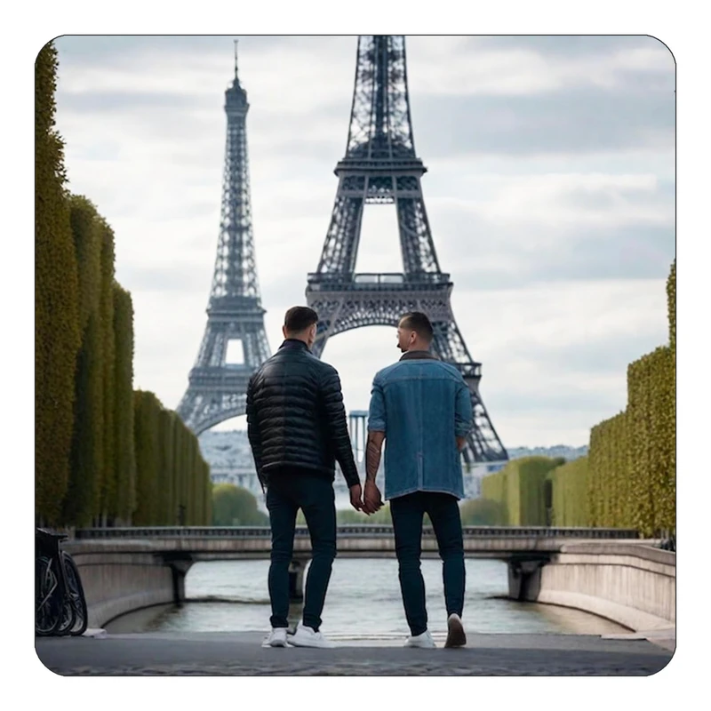 مگنت کاکتی طرح پاریس Paris مدل mp57583