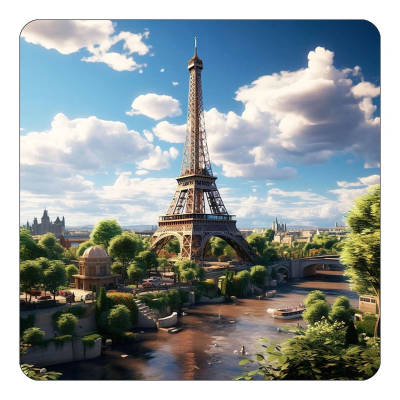 مگنت کاکتی طرح پاریس Paris مدل mp55872