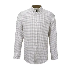 پیراهن آستین بلند مردانه وست کیپ مدل XOWSL006-ECRU