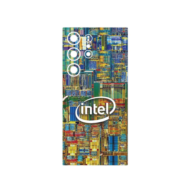 برچسب پوششی ماهوت مدل Intel مناسب برای گوشی موبایل سامسونگ Galaxy S24 Ultra