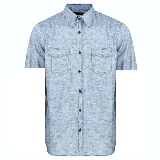 پیراهن آستین کوتاه مردانه مدل 198611
