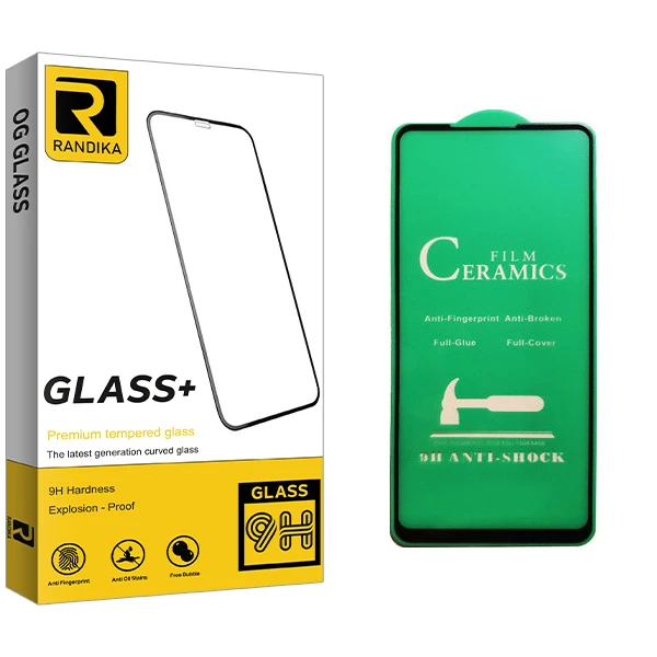 محافظ صفحه نمایش سرامیکی راندیکا مدل GLD مناسب برای گوشی موبایل سامسونگ Galaxy A21