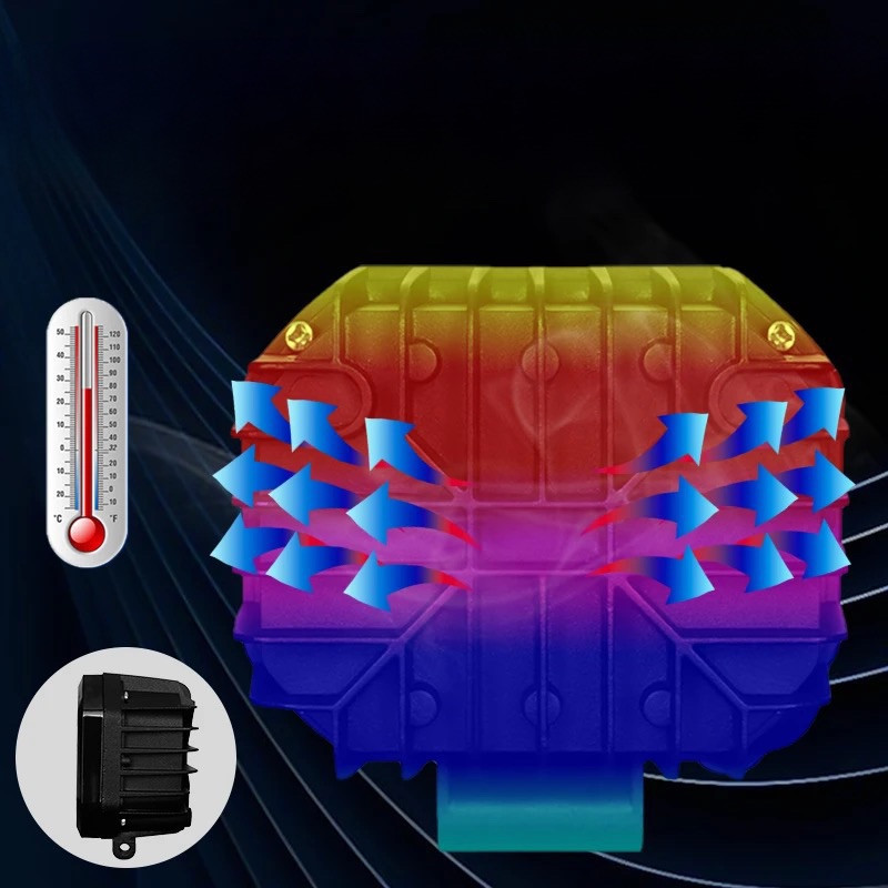 پرژکتور خودرو طرح تایگر مدل 3-LED بسته دو عددی