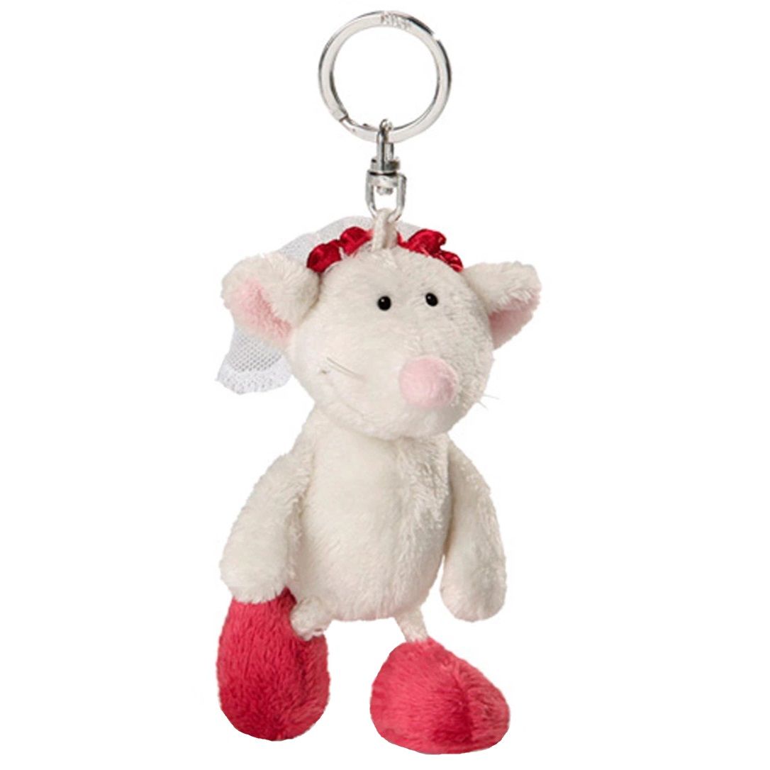 آویز عروسکی نیکی طرح موش عروس مدل Bride Mouse Keyring -  - 1