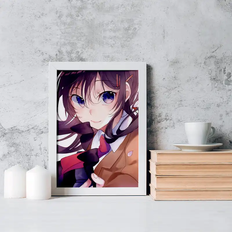 تابلو خندالو مدل مای انیمه بانی گرل سنپای کد 16416