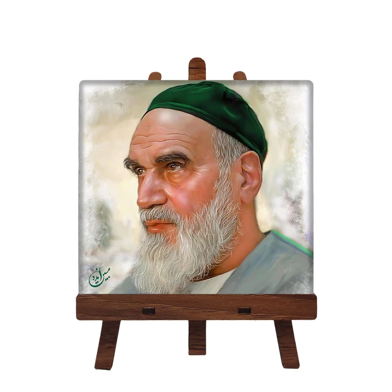 کاشی مبین ایده مدل امام خمینی (ره) cm10 کد 423 به همراه پایه