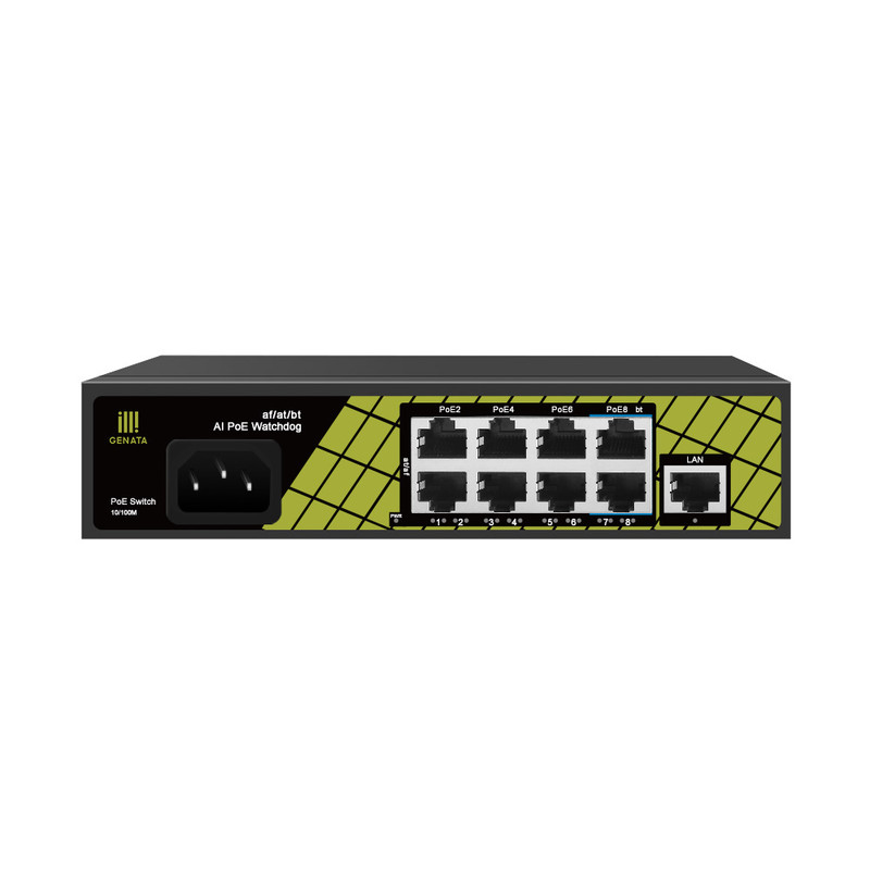 سوییچ 8 پورت POE جناتا مدل GNT - P9109EA