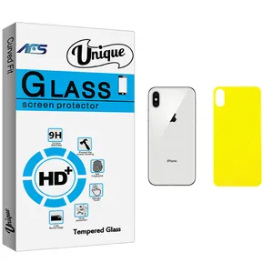 AFS Unique Glass Back Protector For Apple iPhone X
