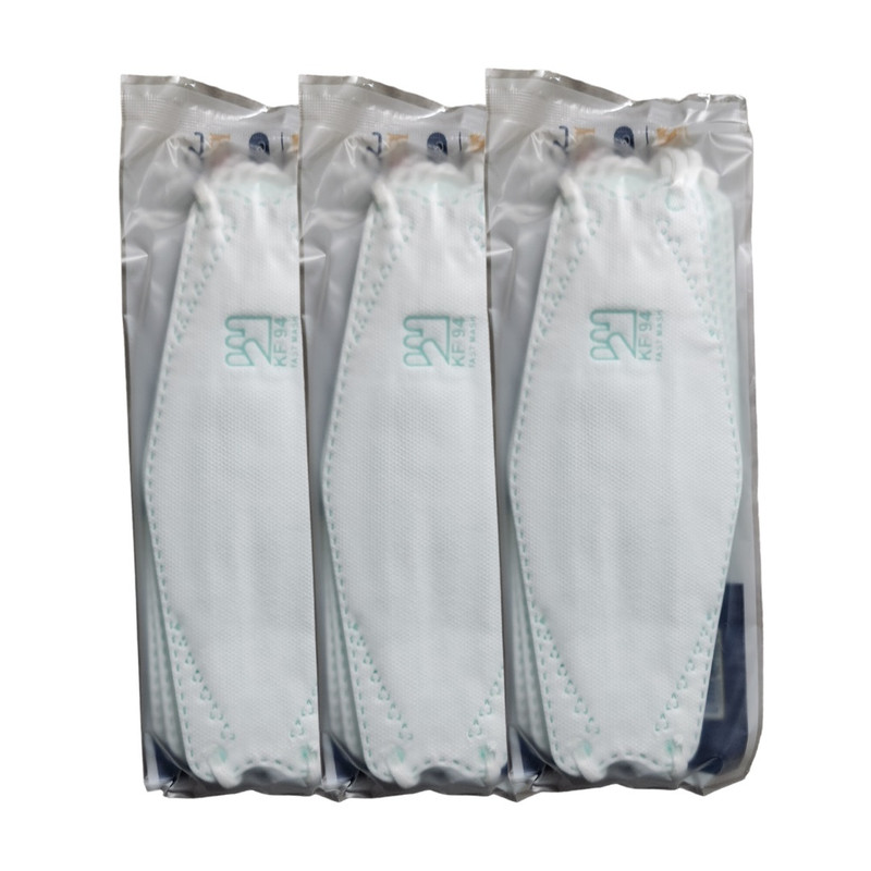 ماسک تنفسی فست مدل سه بعدی شش لایه نانو کد 17 بسته 30 عددی