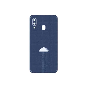MAHOOT Minimal Data Cloud Cover Sticker for Samsung Galaxy A40