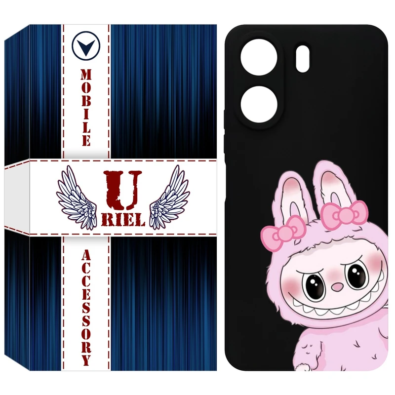 کاور یوریل مدل KSH کد 118 طرح عروسک لبوبو مناسب برای گوشی موبایل شیائومی Redmi 13C 4G / Poco C65